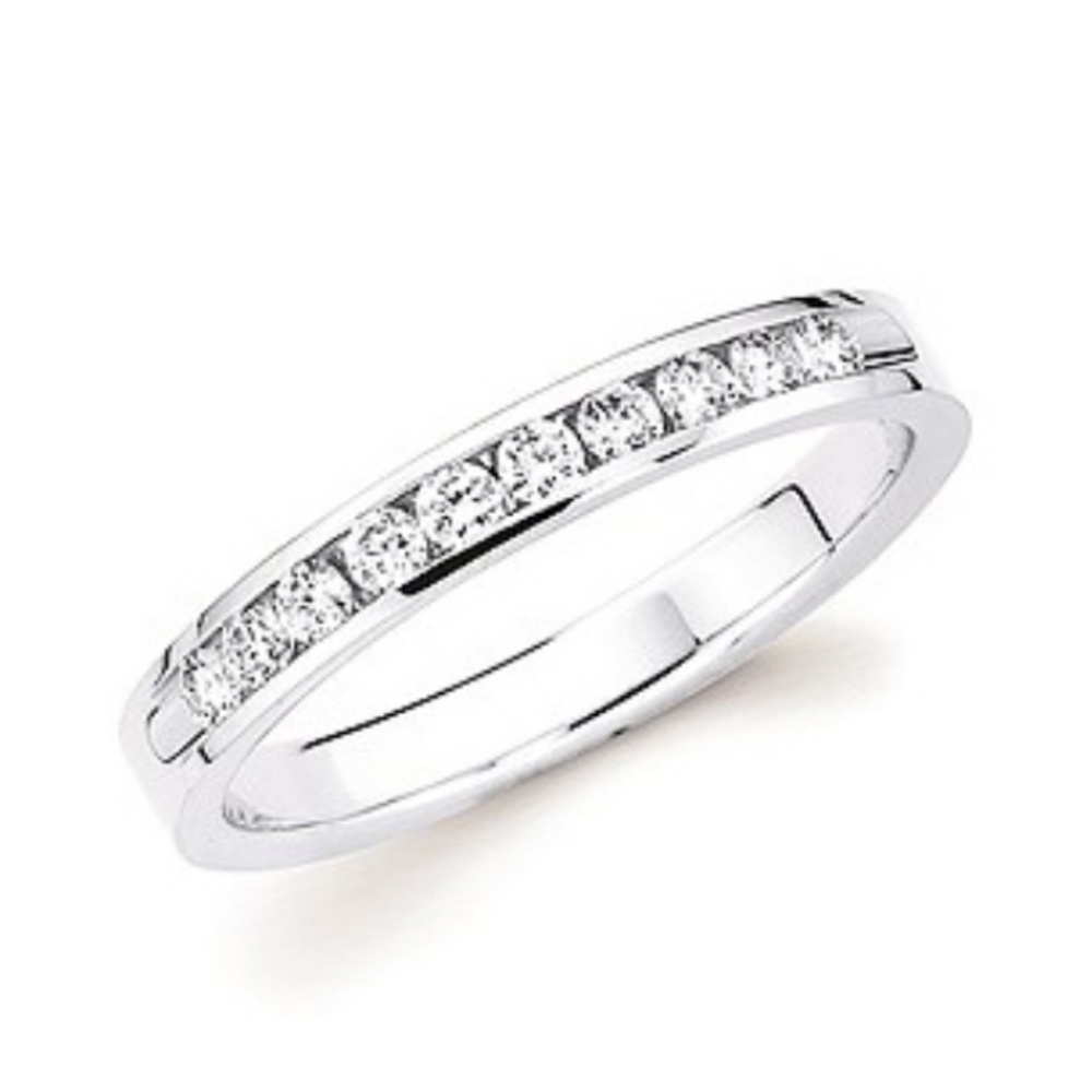 Diamond 11 Stone Ring 1/4 ct 14k Gold